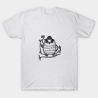 Hi, owl T-Shirt